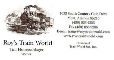 Roy's Train World